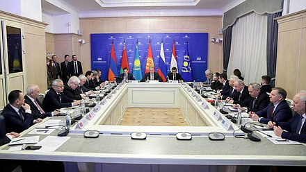 Second meeting of Chairmen of the Committees (Commissions)on International Affairs, Defence and Security of the parliaments of the CSTO member states