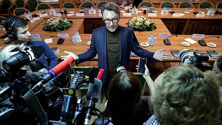 Музыкант, лидер группы «Ленинград» Сергей Шнуров