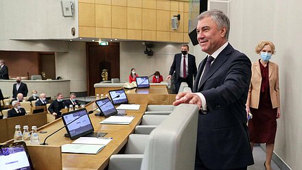 Председатель Государственной Думы Вячеслав Володин