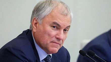 Председатель Государственной Думы Вячеслав Володин
