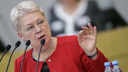 Министр просвещения РФ Ольга Васильева