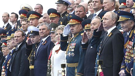 Парад в честь 74-й годовщины Победы в Великой Отечественной войне