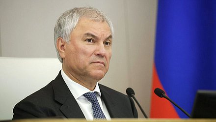 Председатель Государственной Думы Вячеслав Володин