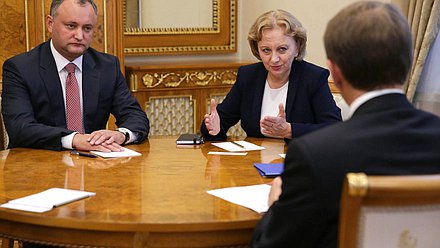   Сергей Нарышкин встретился с депутатами Парламента Республики Молдова.