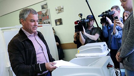 Председатель Государственной Думы Вячеслав Володин