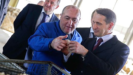   Посещение ООО "Квест". Осмотр цеха сортировки шерсти.