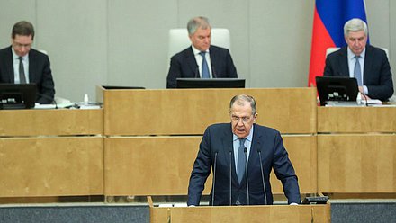 Министр иностранных дел РФ Сергей Лавров