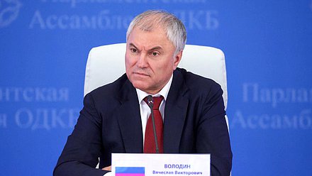 Председатель Государственной Думы Вячеслав Володин