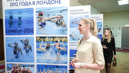 Пятикратная олимпийская чемпионка, 21-кратная чемпионка мира, 10-кратная чемпионка Европы по синхронному плаванию Светлана Ромашина