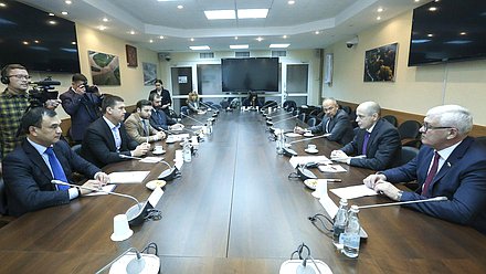 Встреча депутатов с представителями Иркутской области