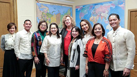 Meeting of Deputy Chairwoman of the State Duma Olga Epifanova with the delegation of the Committee on Foreign Affairs of the House of Representatives of the Congress of the Republic of the Philippines