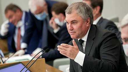 Председатель Государственной Думы Вячеслав Володин