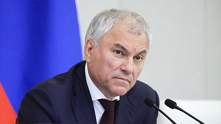 Председатель Государственной Думы Вячеслав Володин