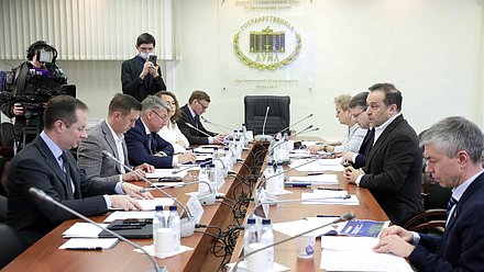 Круглый стол на тему «О ходе подготовки к финальному матчу Лиги чемпионов UEFA в городе Санкт-Петербурге»