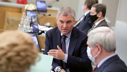 Председатель Государственной Думы Вячеслав Володин