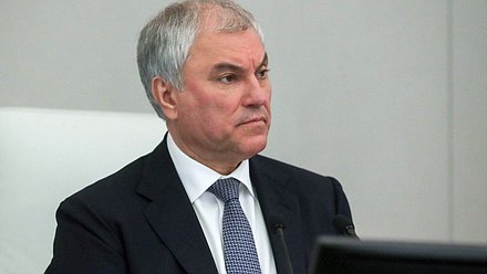 Председатель Государственной Думы Вячеслав Володин
