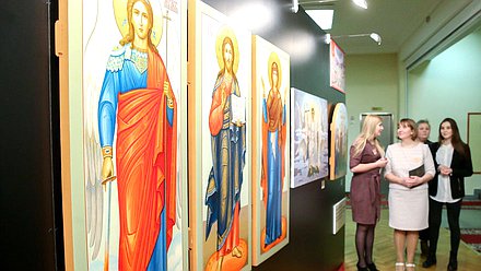 Открытие выставки «Россия в мировой цивилизации. Уроки истории»