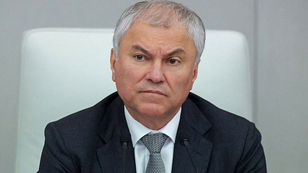 Председатель Государственной Думы Вячеслав Володин