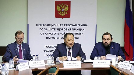 Первый заместитель Председателя Комитета по развитию гражданского общества, вопросам общественных и религиозных объединений Николай Бурляев, заместитель Председателя Государственной Думы Шолбан Кара-оол и член Комитета по безопасности и противодействию коррупции Бийсултан Хамзаев