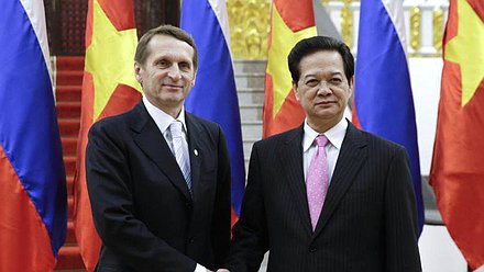 Встреча с Премьер-министром Социалистической Республики Вьетнам Нгуен Тан Зунгом.