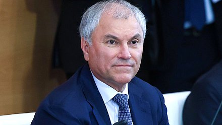 Председатель Государственной Думы Вячеслав Володин