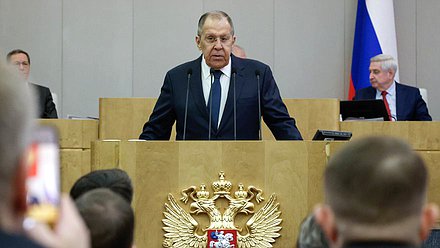 Министр иностранных дел РФ Сергей Лавров
