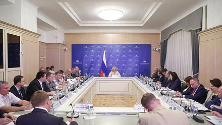 Заседание рабочей группы, сформированной для анализа законодательства РФ в сферах безопасности и миграционной политики