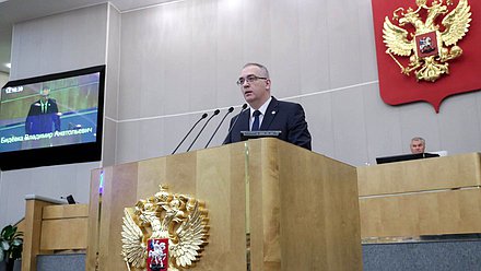 Председатель Народного Совета ДНР Владимир Бидевка