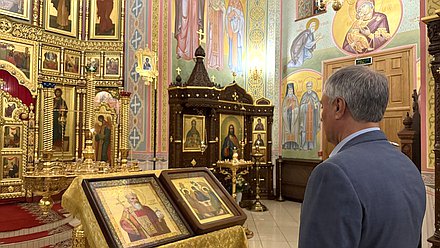 Вячеслав Володин храм