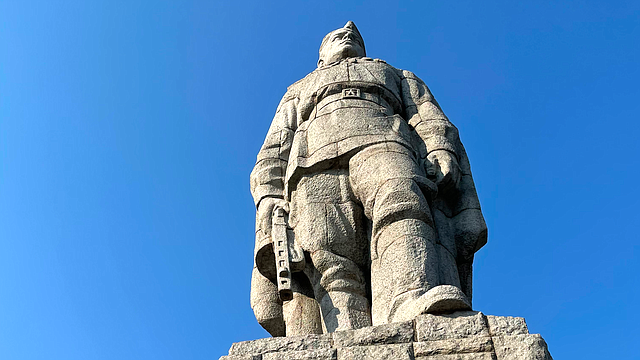 monument to the Soviet soldier-liberator “Alyosha”