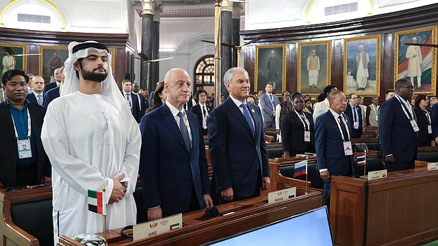 Participation of the Russian delegation headed by Chairman of the State Duma Vyacheslav Volodin in the 12th International BRICS Parliamentary Forum