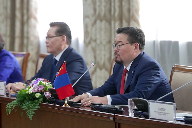 Chairman of the State Great Khural of Mongolia Gombojavyn Zandanshatar