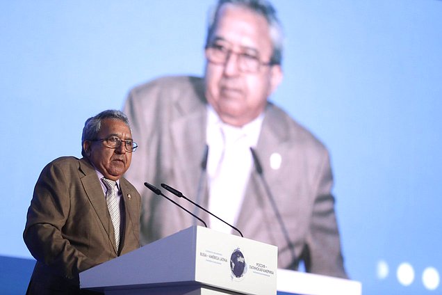 El Presidente del Parlamento Centroamericano (PARLACEN), Amado Cerrud Acevedo