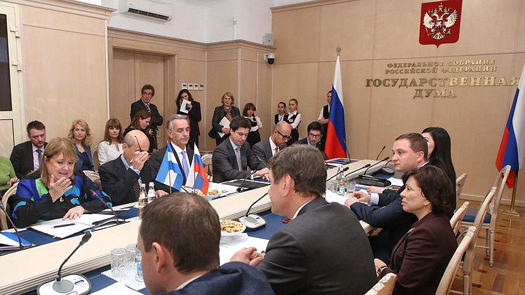 Александр Жуков провел встречу с главой Министерства иностранных дел Аргентины Сюсаной Малькоррой.