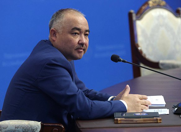 Председатель Жогорку Кенеша Киргизской Республики Нурланбек Тургунбек уулу