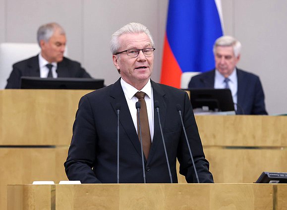 Полномочный представитель Президента РФ в Государственной Думе Гарри Минх