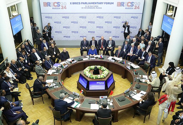 Plenary session “BRICS Parliamentary Dimension: Prospects for Strengthening Inter-Parliamentary Cooperation”
