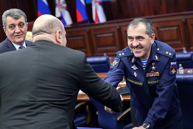 Заместитель Министра обороны Российской Федерации Юнус-Бек Евкуров