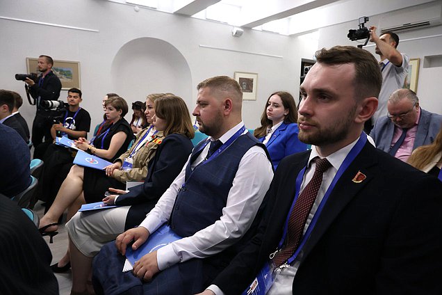 Заседание Молодежной палаты при Парламентском Собрании Союза Беларуси и России