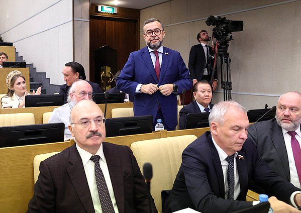 Член фракции "Справедливая Россия - За правду" Александр Воробьев