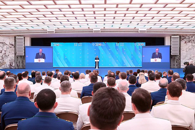 Торжественное заседание, посвященное празднованию 300-летия прокуратуры России