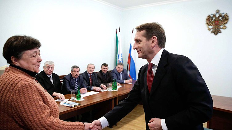 Приём граждан Волосовского муниципального района Ленинградской области.