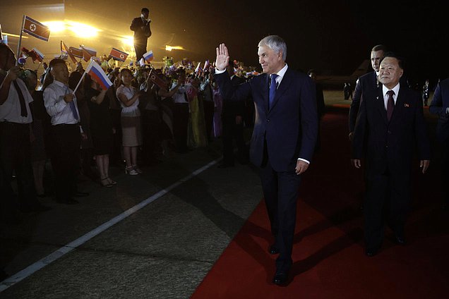 Official visit of Chairman of the State Duma Vyacheslav Volodin to the Democratic People's Republic of Korea