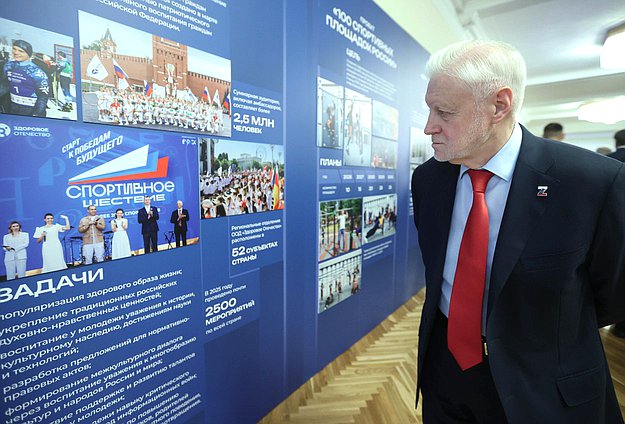 Руководитель фракции "Справедливая Россия" Сергей Миронов