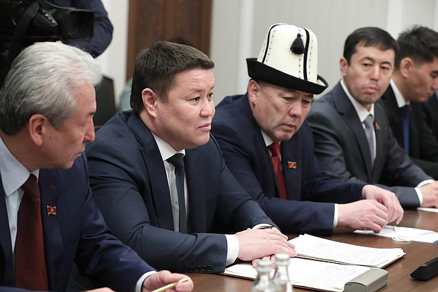 Speaker of the Joǵorku Keńesh of the Kyrgyz Republic Talant Mamytov