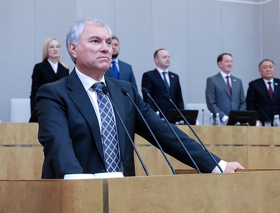 Председатель Государственной Думы Вячеслав Володин