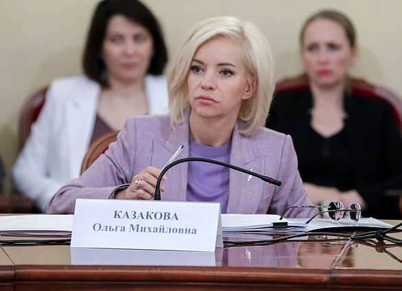 Chairwoman of the Committee on Education Olga Kazakova