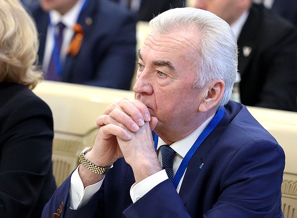 Председатель Законодательного Собрания Ленинградской области Сергей Бебенин