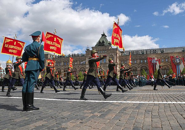 Парад в честь 80-й годовщины Победы в Великой Отечественной войне