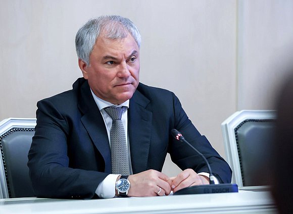 Председатель Государственной Думы Вячеслав Володин